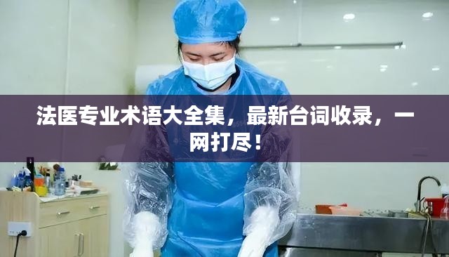 法医专业术语大全集，最新台词收录，一网打尽！
