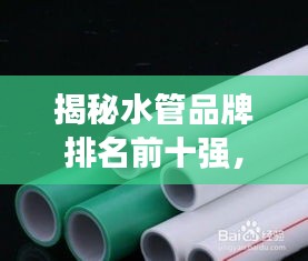 揭秘水管品牌排名前十强，选购优质加装水管品牌指南！