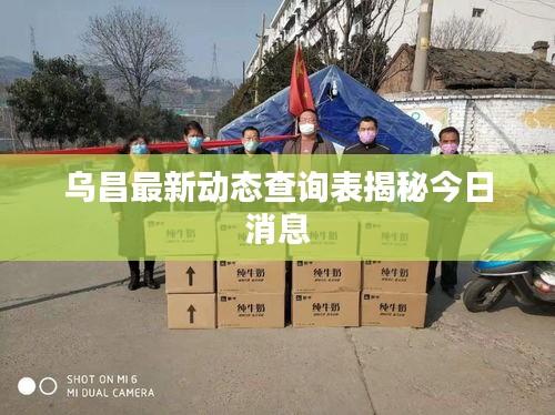乌昌最新动态查询表揭秘今日消息