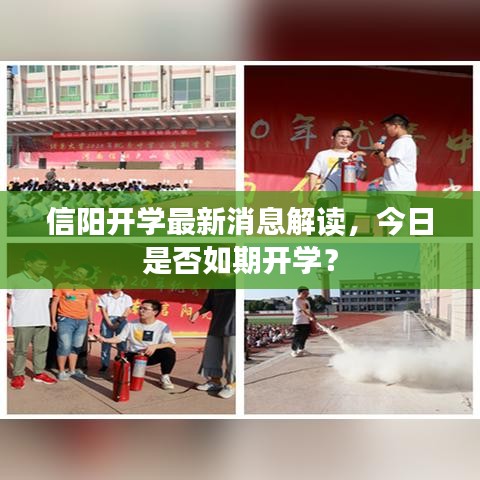 信阳开学最新消息解读，今日是否如期开学？