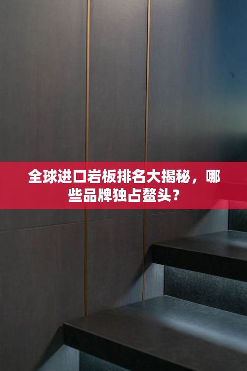全球进口岩板排名大揭秘，哪些品牌独占鳌头？