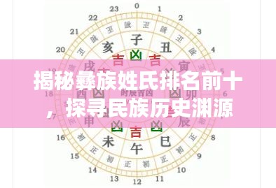 揭秘彝族姓氏排名前十，探寻民族历史渊源