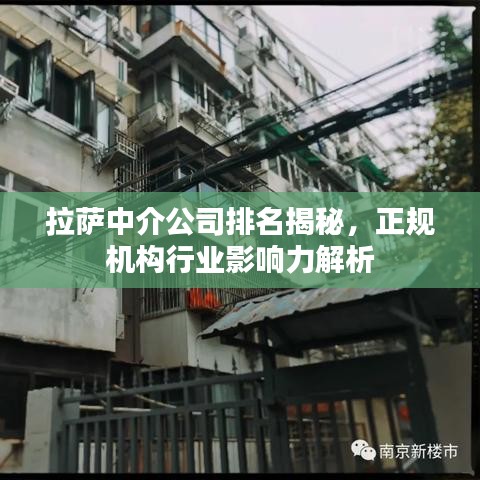 拉萨中介公司排名揭秘，正规机构行业影响力解析