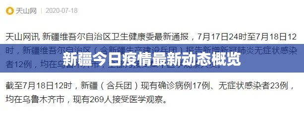 新疆今日疫情最新动态概览