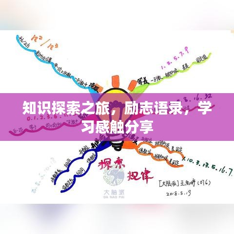 知识探索之旅，励志语录，学习感触分享