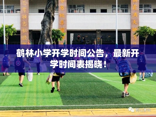 鹤林小学开学时间公告，最新开学时间表揭晓！