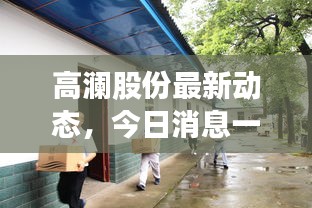 高澜股份最新动态，今日消息一览
