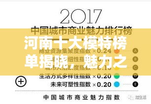 河南十大模特榜单揭晓，魅力之星排名榜单出炉！