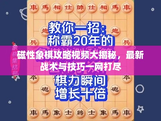 磁性象棋攻略视频大揭秘，最新战术与技巧一网打尽