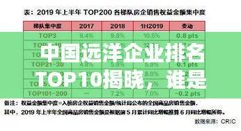中国远洋企业排名TOP10揭晓，谁是行业巨头？