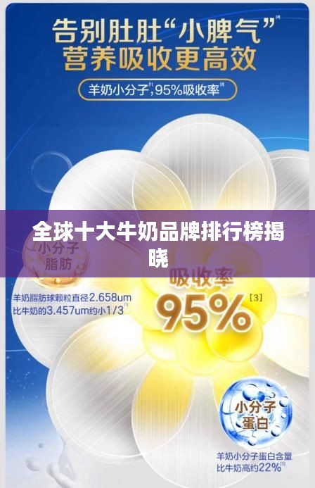 全球十大牛奶品牌排行榜揭晓