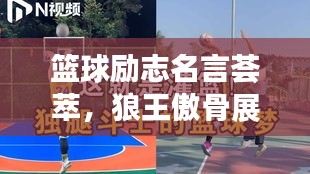 篮球励志名言荟萃，狼王傲骨展风采