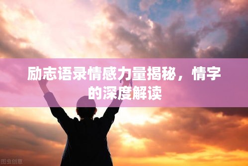 励志语录情感力量揭秘，情字的深度解读