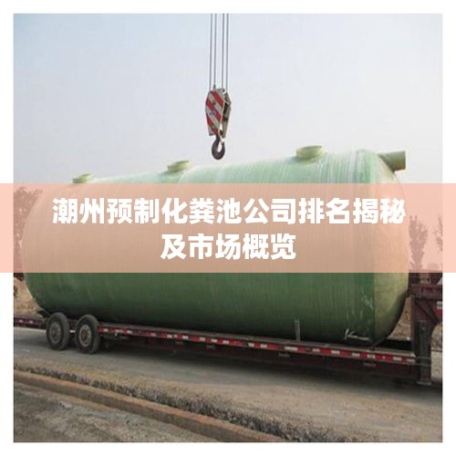 潮州预制化粪池公司排名揭秘及市场概览
