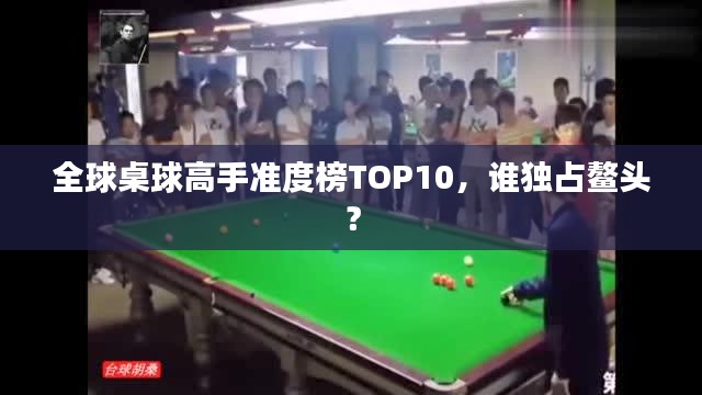 全球桌球高手准度榜TOP10，谁独占鳌头？