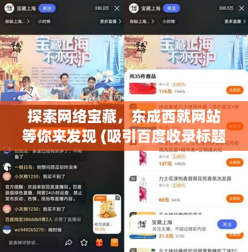 探索网络宝藏，东成西就网站等你来发现 (吸引百度收录标题)