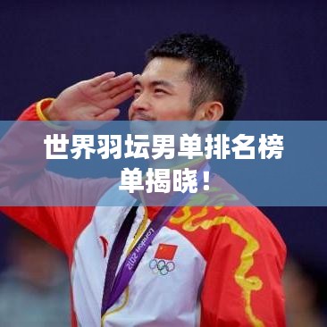 世界羽坛男单排名榜单揭晓！