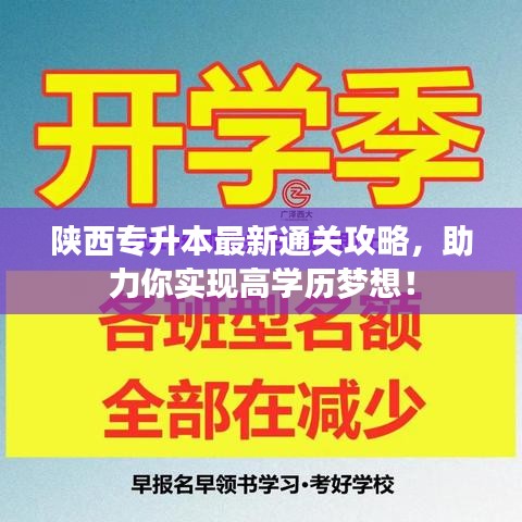 陕西专升本最新通关攻略，助力你实现高学历梦想！