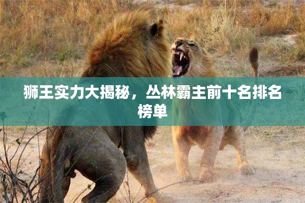 狮王实力大揭秘，丛林霸主前十名排名榜单