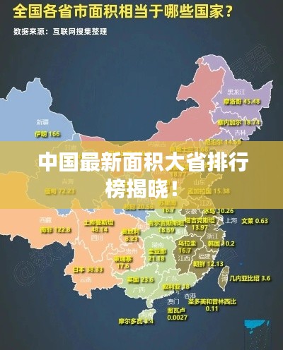 中国最新面积大省排行榜揭晓！