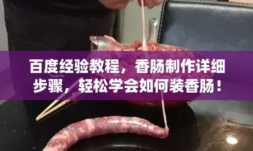 百度经验教程，香肠制作详细步骤，轻松学会如何装香肠！