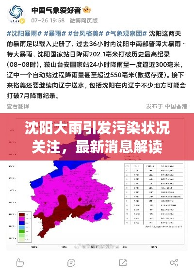 沈阳大雨引发污染状况关注，最新消息解读