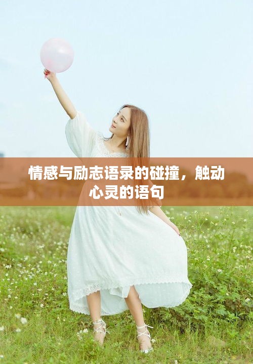 情感与励志语录的碰撞，触动心灵的语句