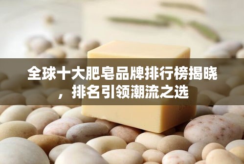 全球十大肥皂品牌排行榜揭晓，排名引领潮流之选