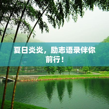 夏日炎炎，励志语录伴你前行！