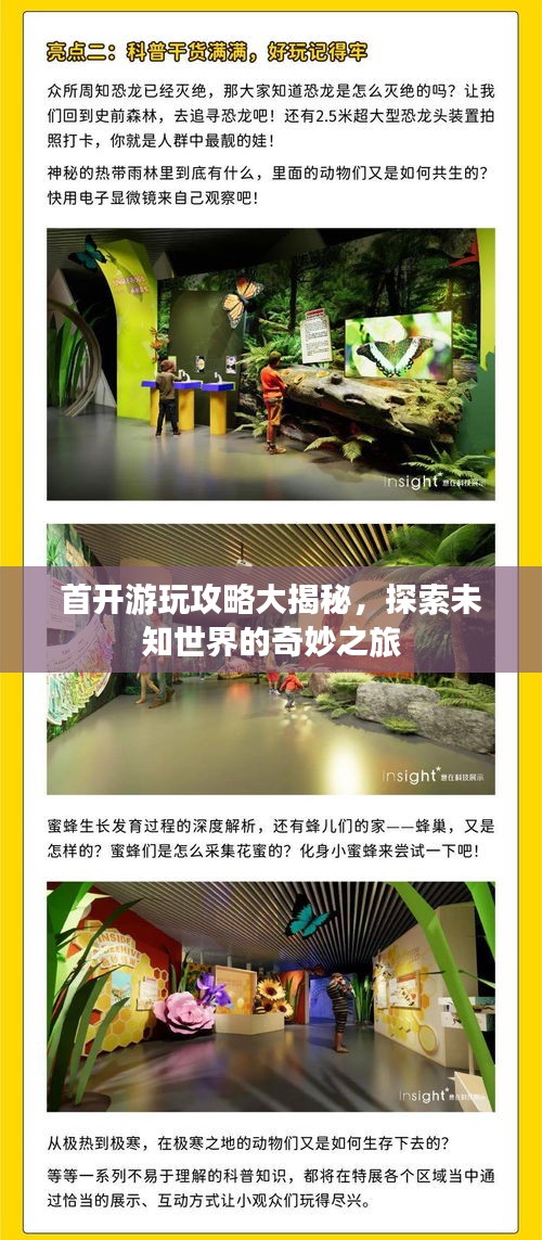 首开游玩攻略大揭秘，探索未知世界的奇妙之旅