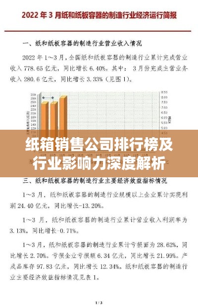 纸箱销售公司排行榜及行业影响力深度解析