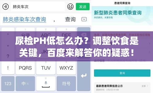 尿检PH低怎么办？调整饮食是关键，百度来解答你的疑惑！