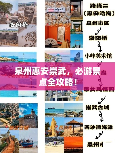 泉州惠安崇武，必游景点全攻略！