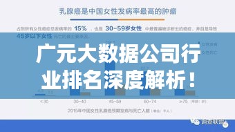 广元大数据公司行业排名深度解析！