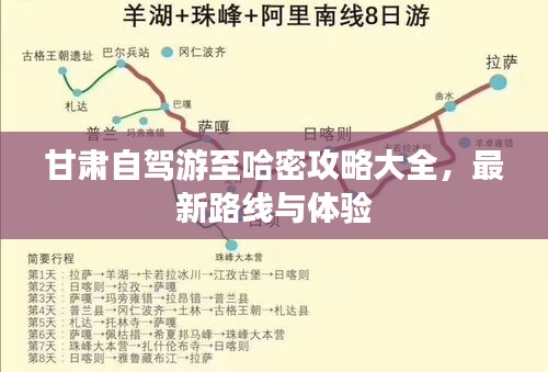 甘肃自驾游至哈密攻略大全，最新路线与体验