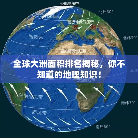 全球大洲面积排名揭秘，你不知道的地理知识！